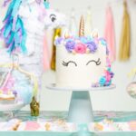 décoration d'anniversaire licorne