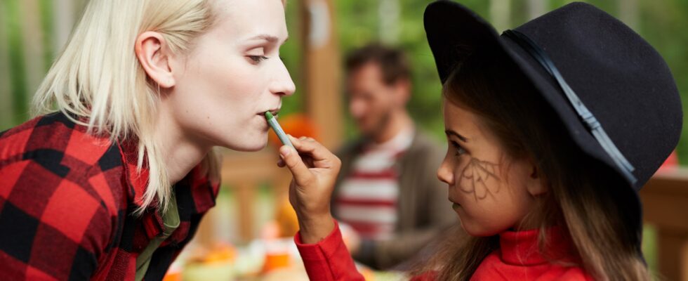 Halloween makeup