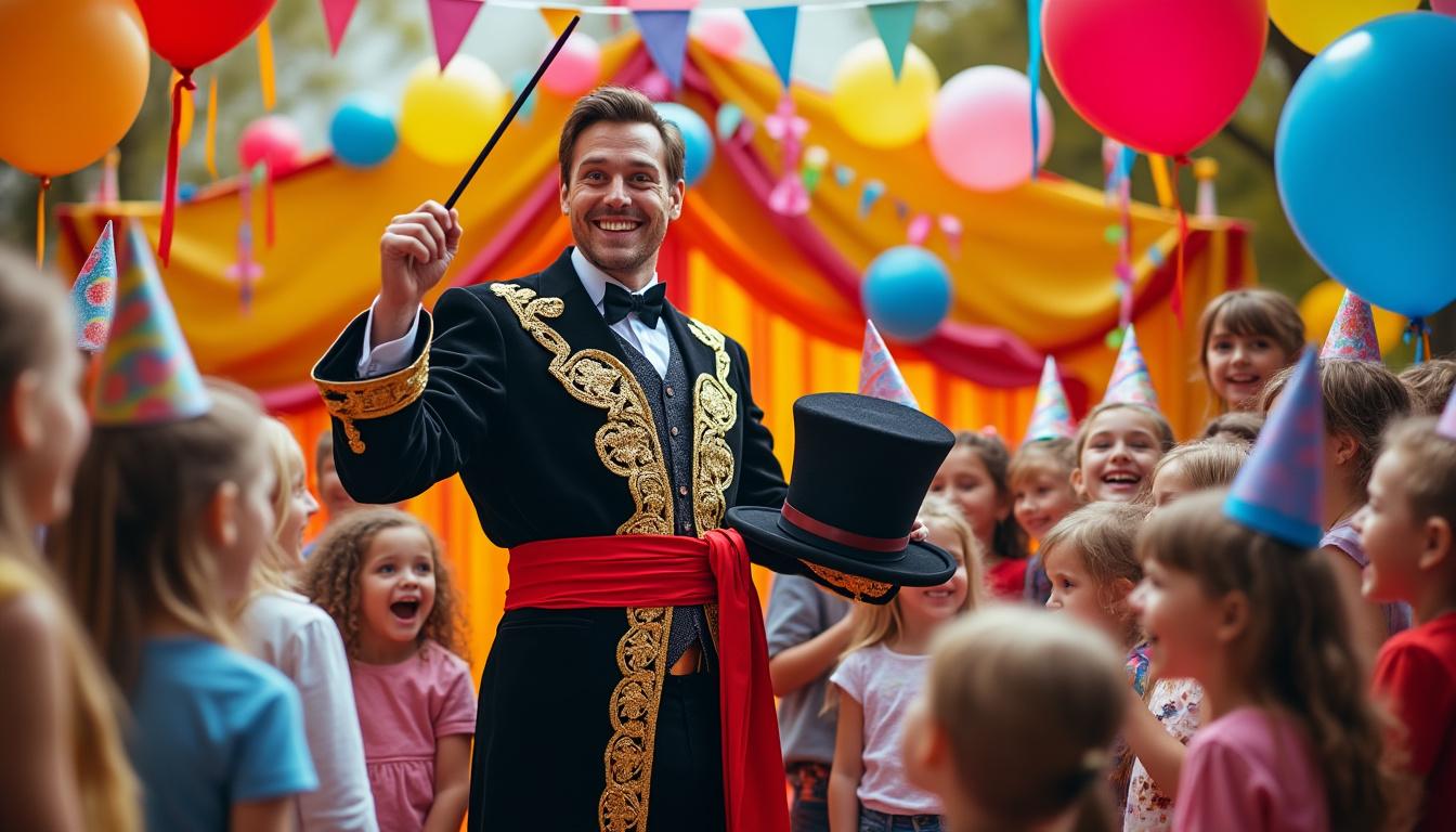 découvrez pourquoi engager un magicien pour une fête d'enfants transforme l'événement en un moment inoubliable, plein de rires, de surprises et d'émerveillement pour les petits invités.