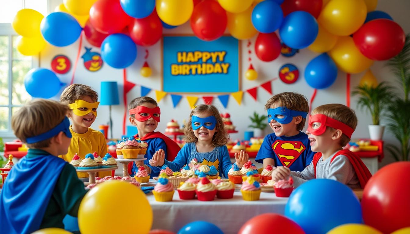 découvrez nos meilleures astuces pour photographier et immortaliser chaque moment magique de la fête super héros de votre enfant. conseils pratiques pour réussir vos photos souvenirs inoubliables !