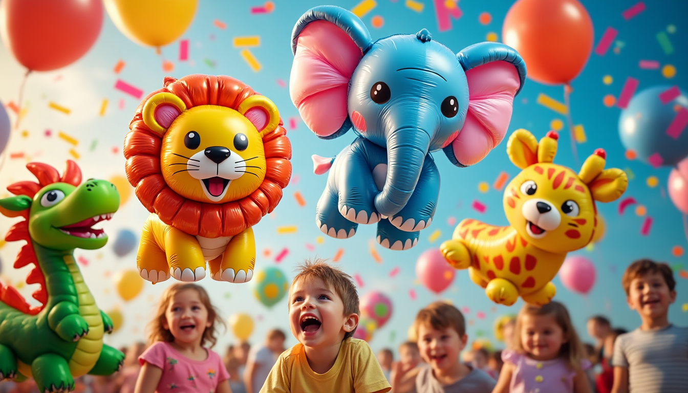 offrez un cadeau original grâce aux ballons en forme d’animaux ! idéals pour les passionnés d’animaux, ils apportent une touche de fantaisie et de bonheur à toutes les occasions.