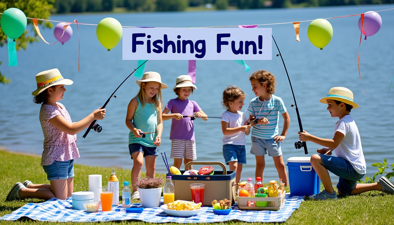 découvrez les meilleurs endroits pour organiser une séance de pêche à la ligne lors d'un anniversaire d'enfant. idées, conseils et lieux adaptés pour une fête originale et amusante en plein air !