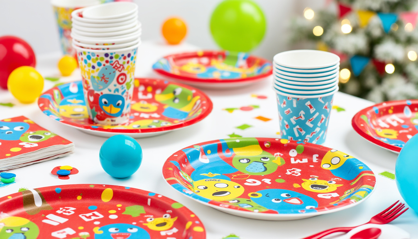 découvrez les dernières tendances de la vaisselle jetable colorée pour réussir vos fêtes d'enfants en fin d'année. idées originales, couleurs vives et conseils déco pour créer une ambiance festive et pratique lors de vos événements!