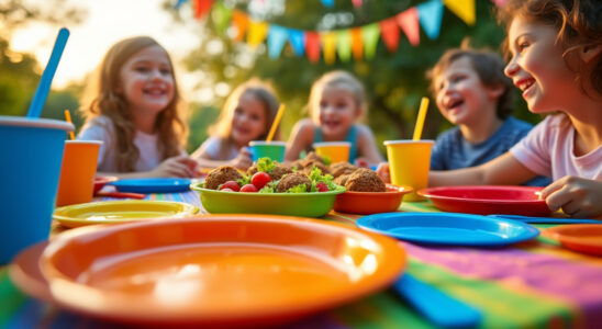 découvrez les dernières tendances de la vaisselle jetable colorée pour égayer les fêtes pour enfants de fin d'année. inspirez-vous d’idées originales pour créer une ambiance festive et ludique avec des assiettes, gobelets et décorations pleines de couleurs !