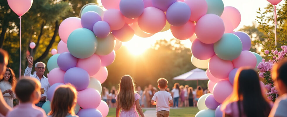 découvrez pourquoi une arche de ballons pastel apporte une touche magique et festive à l’anniversaire de votre enfant. idée déco incontournable pour émerveiller petits et grands !