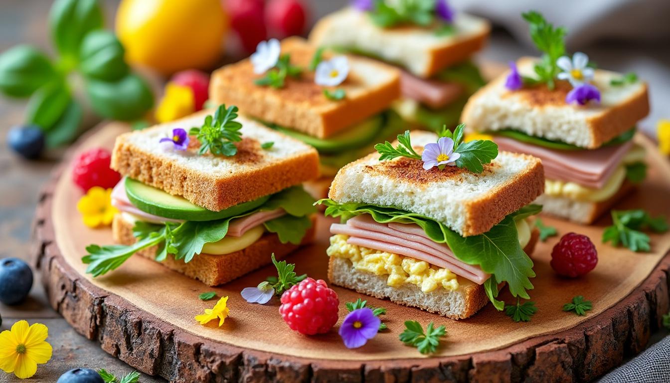 découvrez nos conseils pratiques pour équilibrer et harmoniser les saveurs lors de la création d’un assortiment de mini sandwiches. idéal pour ravir vos invités avec une explosion de goûts parfaitement agencés !