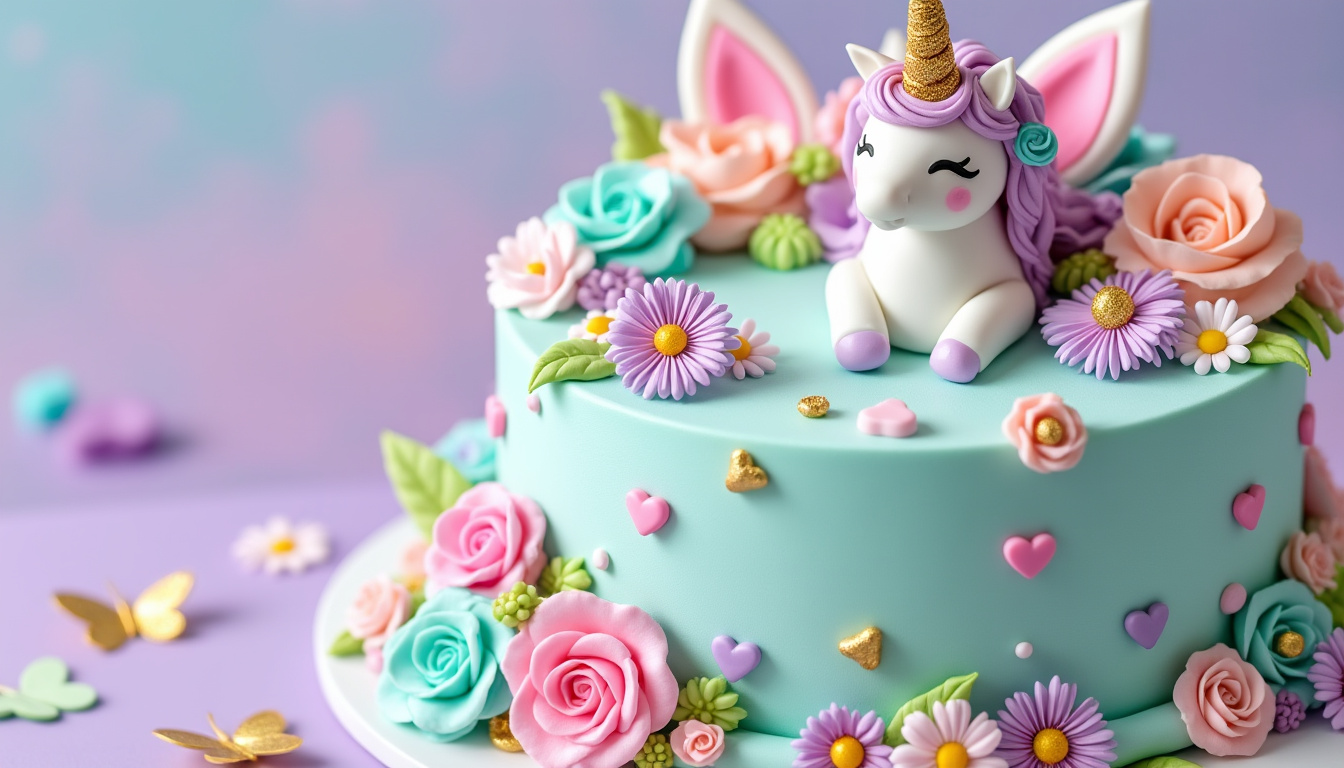 découvrez des idées créatives et des inspirations pour réaliser un gâteau licorne en pâte à sucre qui émerveillera vos enfants lors de leur anniversaire ou d'une fête magique.
