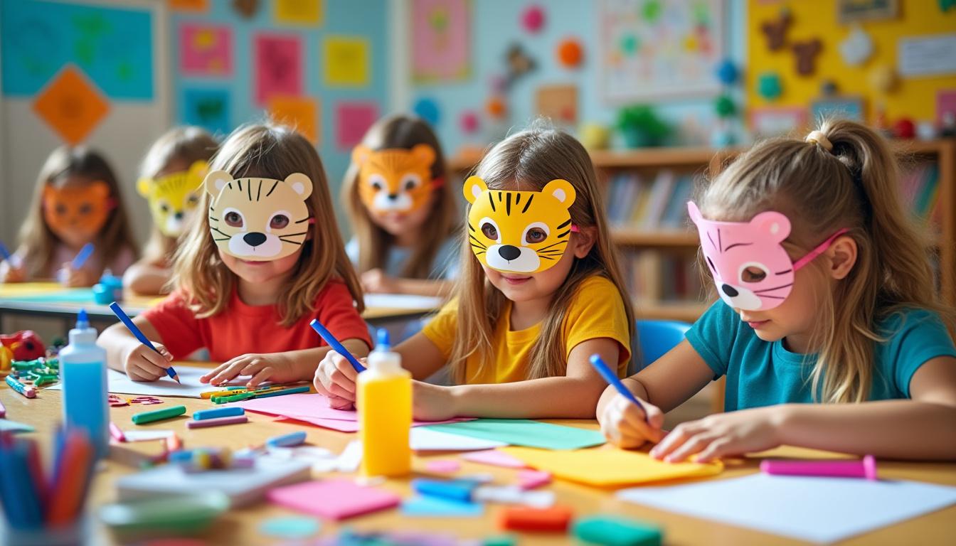 découvrez comment le masque rigolo pour enfants stimule la créativité, encourage l'expression personnelle et rend les activités artistiques encore plus amusantes !