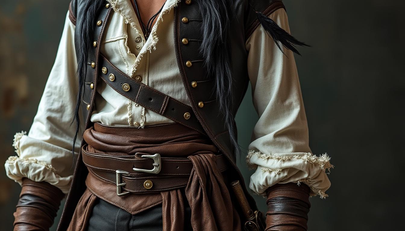 découvrez les éléments indispensables pour composer une tenue complète de pirate : vêtements, accessoires, astuces et inspirations pour réussir votre costume d’aventurier des mers !