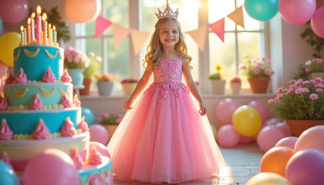 découvrez pourquoi les robes de princesses brillantes sont le choix incontournable pour rendre l'anniversaire de votre enfant magique, avec des modèles scintillants et féeriques pour des fêtes inoubliables !