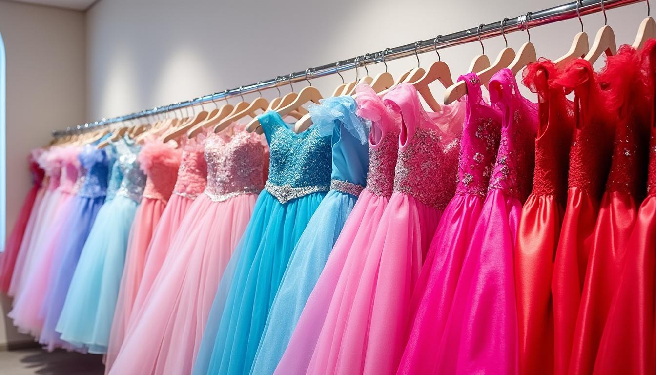découvrez pourquoi les robes de princesses brillantes sont indispensables pour les fêtes d'anniversaire d'enfants. offrez à votre petite fille une journée magique avec des tenues étincelantes qui feront sensation lors de sa célébration !
