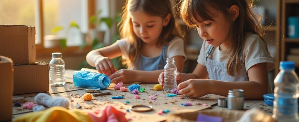 découvrez 7 activités de bricolage simples et amusantes pour enfants, à réaliser avec du matériel recyclé. encouragez la créativité tout en apprenant le recyclage dès le plus jeune âge!