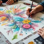 découvrez des idées d'activités créatives de dessin collectif sur grande feuille, parfaites pour stimuler l'imagination des artistes en herbe et partager un moment convivial.