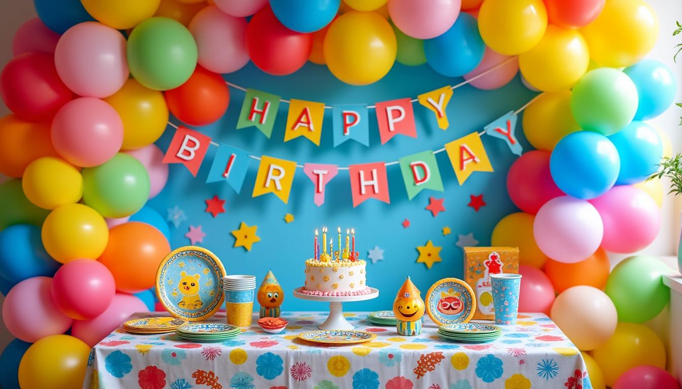 découvrez nos conseils pour organiser une fête pour enfants réussie chez vous et créer une ambiance festive et mémorable.