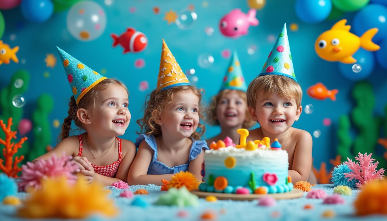 découvrez comment créer une ambiance magique sous l'océan pour une fête inoubliable pour enfants, avec des idées déco, animations et astuces pour émerveiller petits et grands.