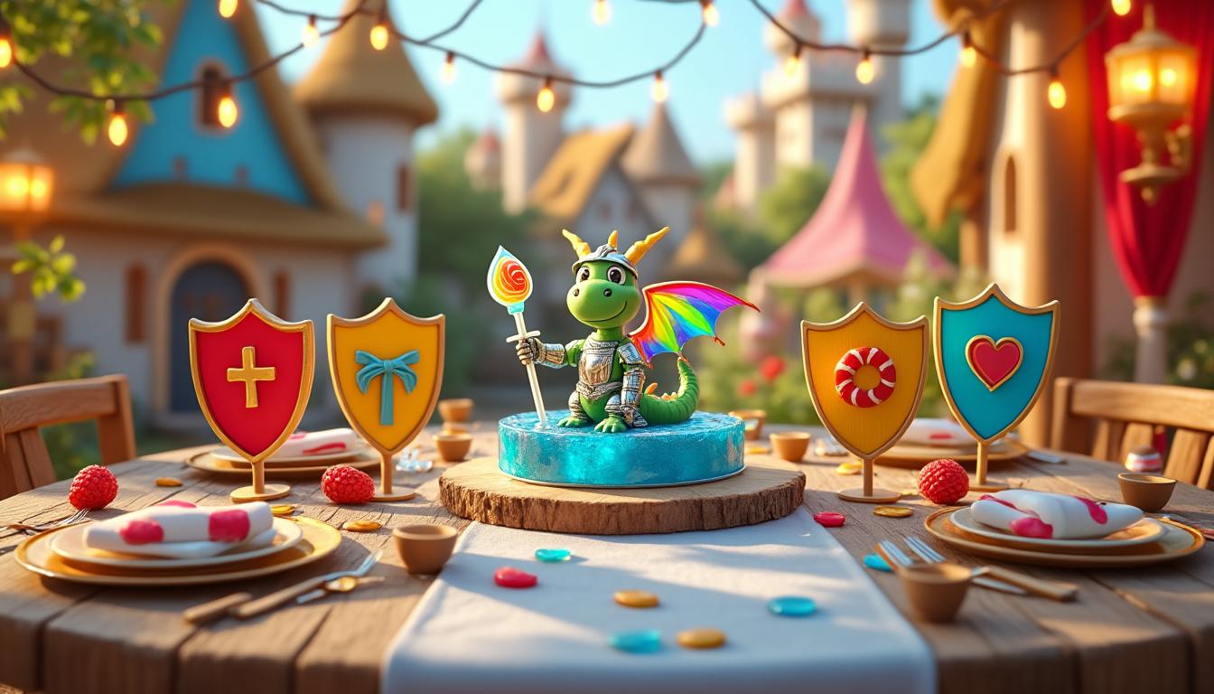 découvrez comment créer une déco de rêve pour une fête d'enfants sur le thème médiéval, avec des astuces simples pour une ambiance magique et authentique.