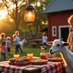 organisez une fête inoubliable pour enfants dans une ferme pédagogique et créez des souvenirs mémorables grâce à des activités ludiques et éducatives en pleine nature.