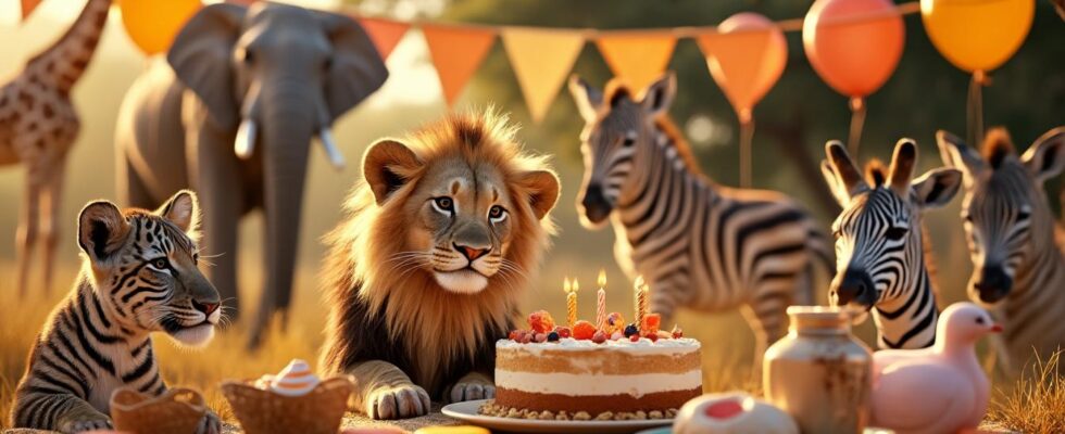 organisez un anniversaire inoubliable pour votre enfant en découvrant les animaux sauvages de la savane africaine, une aventure amusante et éducative au cœur de la nature.