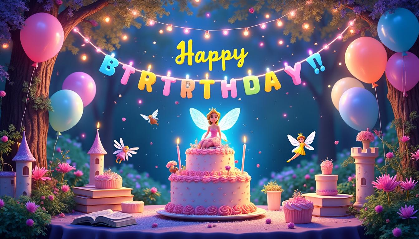 découvrez des décorations féériques pour un anniversaire d'enfant, inspirées des contes classiques, pour créer une ambiance magique et inoubliable.