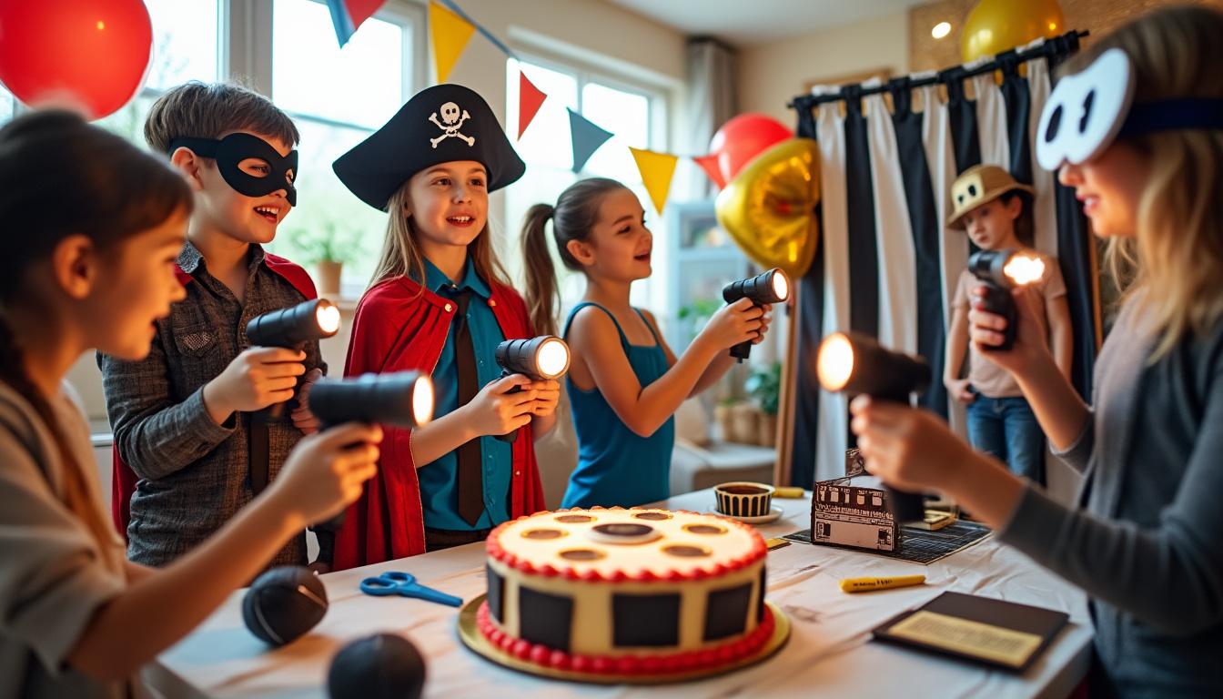 découvrez des thèmes créatifs pour organiser une fête pour enfants au cinéma, garantissant une expérience inoubliable pleine de fun et d'émotions.