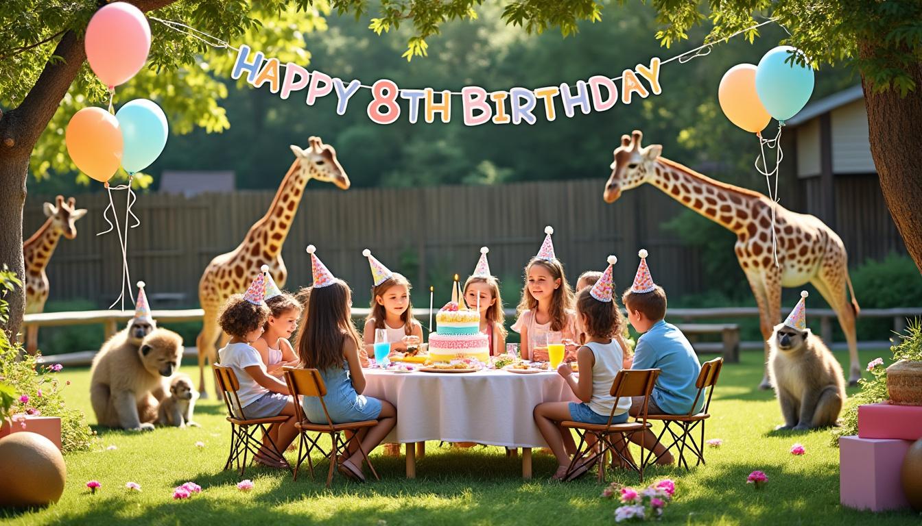 découvrez nos forfaits anniversaire enfant au zoo local, alliant fun, découvertes et moments inoubliables pour célébrer en famille et entre amis.