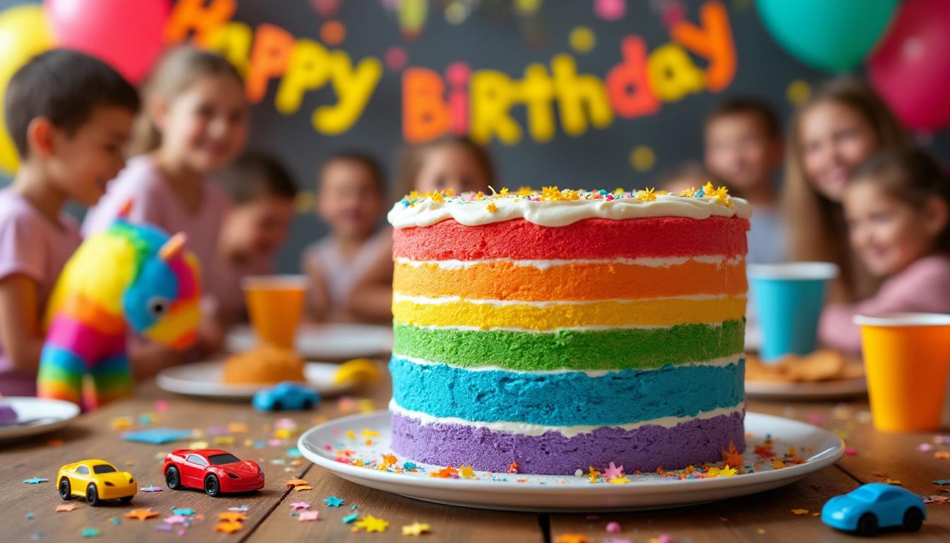 découvrez des recettes amusantes et colorées pour réussir une fête d'enfants sur le thème arc-en-ciel pastel. idées gourmandes et faciles à préparer pour un anniversaire inoubliable.