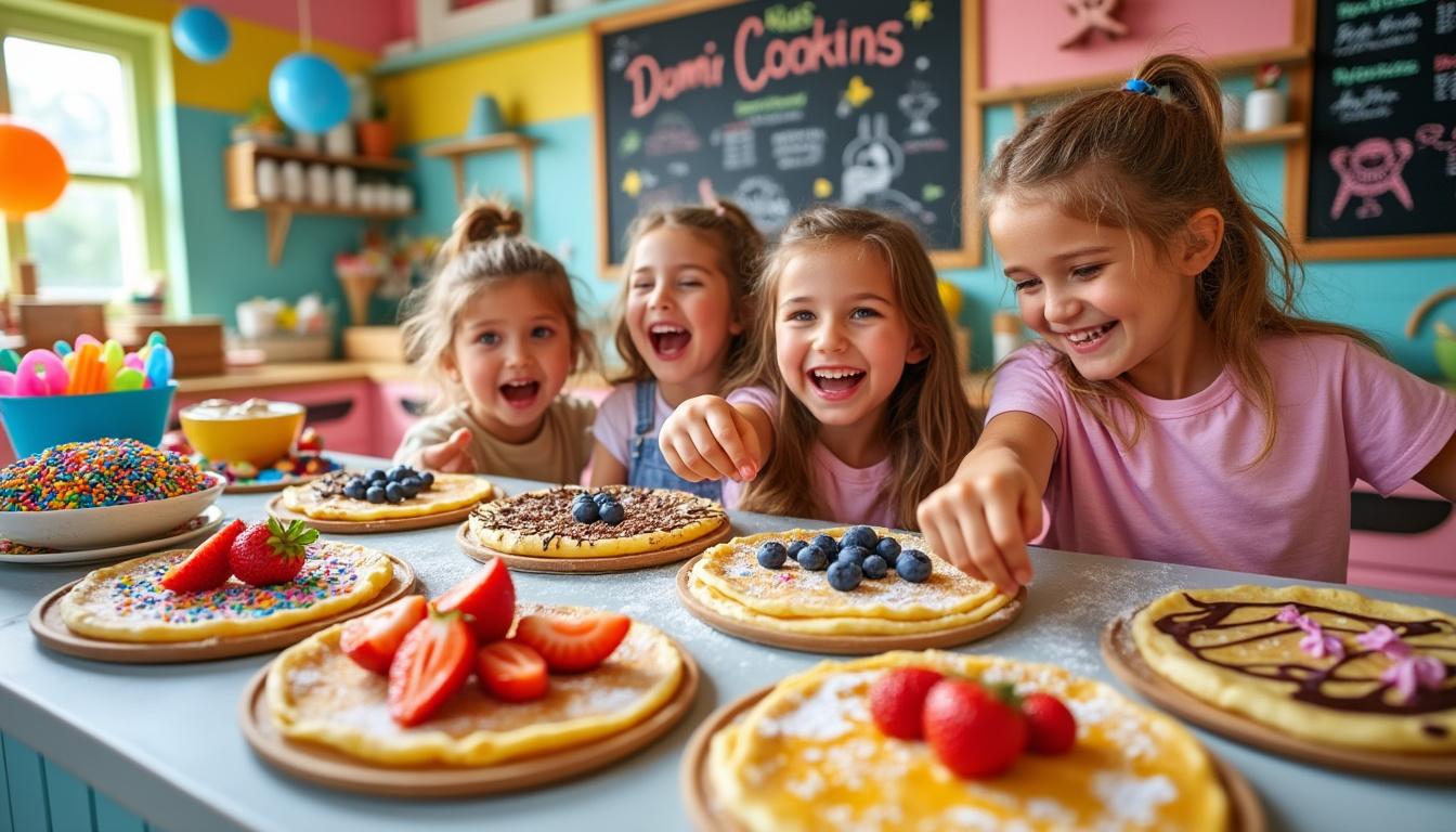 découvrez 10 idées de garnitures amusantes pour un bar à crêpes enfants, parfaites pour éveiller leur créativité et rendre le goûter inoubliable.