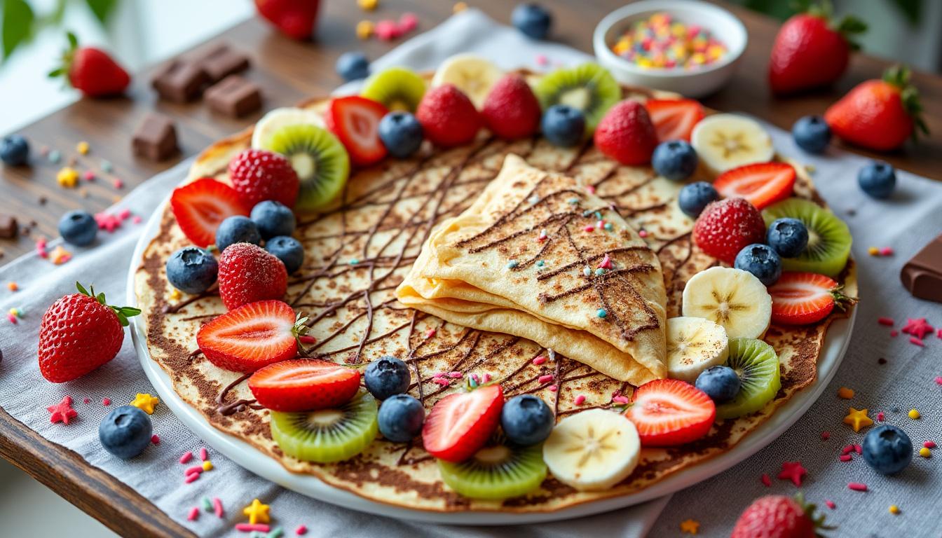 découvrez 10 idées de garnitures amusantes pour un bar à crêpes enfants, parfaites pour rendre le goûter ludique et savoureux !
