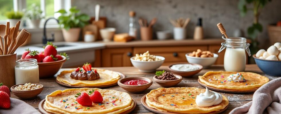 découvrez 10 idées de garnitures amusantes et délicieuses pour un bar à crêpes spécialement conçu pour les enfants. parfait pour des moments gourmands et ludiques en famille !