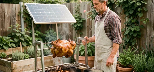 Comment organiser des barbecues écologiques grâce à un tourne-broche solaire dans votre jardin Comment organiser des barbecues écologiques grâce à un tourne-broche solaire dans votre jardin
